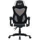 CANYON Καρέκλα gaming Flow MCH01 Mesh Μαύρο - Λευκό