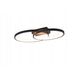 Φωτιστικό οροφής LED Brilliant REALITY Malaga, 24W, 3000K, 2000lm, μαύρο, 30 x 57 x 8 cm