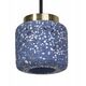 Φωτιστικό κρεμαστό LEDVANCE TERRAZZO BALLPENDANT GU10 max 5W μπλε πέτρα 10x150cm