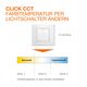 LED spotlight LEDVANCE ORBIS FLAME, IP44 3x5.5W CCT 3000/4000K 3x350lm 50x9x13cm