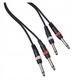 ΚΑΛΩΔΙΟ4ΜΕ 2x jack mono 6,3mm 2x jack mono 6,3mm 3m