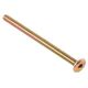 FURNITURE BOLT M6X50 YELLOW. 20 PCS
