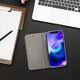 Θήκη LUNA Book Gold για XIAOMI Redmi Note 14 4G (GLOBAL - 164,84mm x 78,15mm x 8,16mm) ασημί