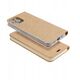 Θήκη LUNA Book Gold για XIAOMI Redmi Note 14 4G (GLOBAL - 164,84mm x 78,15mm x 8,16mm) χρυσό