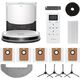 TESLA RoboStar iQ400 Plus Ρομπότ σκούπα και σφουγγαρίστρα 2 σε 1 με σταθμό καθαρισμού