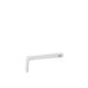 WALL HOLDER METAL. WHITE 8.7 CM