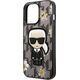 Karl Lagerfeld Karl Lagerfeld Iconic Karl Flower - Etui iPhone 13 Pro Max (szary)