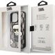 Karl Lagerfeld Karl Lagerfeld Iconic Karl Flower - Etui iPhone 13 Pro Max (szary)