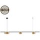 PENDANT LIGHT PORI 7XGU10 ML0372 GOLD