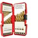 21PCS TITANIUM COATED HSS DRILL BIT SET
