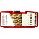 21PCS TITANIUM COATED HSS DRILL BIT SET