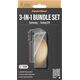 PanzerGlass 3-in-1 Pack Samsung Galaxy S24 -Ultra-Wide Fit