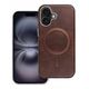 Θήκη GENTLEMAN MAG COVER συμβατή με MagSafe για IPHONE 16 PRO MAX καφέ