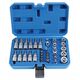 Καρυδάκια TORX 3/8" 24 τεμ. SATRA