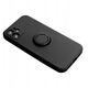 Θήκη SILICONE RING για SAMSUNG S25 μαύρη