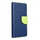 Θήκη FANCY Book για SAMSUNG S25 μπλε και λαχανί