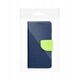 Θήκη FANCY Book για SAMSUNG S25 μπλε και λαχανί
