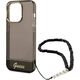 Guess Etui Guess GUHCP14LHGCOHK Apple iPhone 14 Pro czarny/black hardcase Translucent Pearl Strap