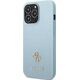 Guess Guess GUHCP13XPS4MB iPhone 13 Pro Max 6,7" niebieski/blue hardcase Saffiano 4G Small Metal Logo NoSize
