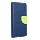 Θήκη FANCY Book για MOTOROLA MOTO G55 5G μπλε με λαχανί