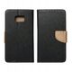 Θήκη FANCY Book για SAMSUNG S25 Ultra μαύρο χρυσό