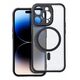Θήκη FULL MATTE MAG COVER συμβατή με MagSafe για SAMSUNG S25 μαύρο