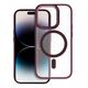 Θήκη MATTE MAG COVER συμβατή με MagSafe για SAMSUNG S25 PLUS κόκκινο