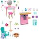 Mattel Barbie Mebelek + dekoracje, Szykowanie się przy toaletce (HJV32)
