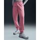 Γυναικείο αθλητικό παντελόνι Nike NSW PHNX FLC MR, ροζ χρώμα