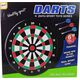 LeanToys Tarcza Dart z Rzutkami Magnetycznymi 6 Sztuk