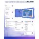 Tablet KidsTAB7 V2 4/32GB niebieskie etui kamera 2MP
