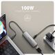 AXAGON RVC-HI8KPD, USB-C -> HDMI 2.1 konwerter / adapter, 8K/60Hz, 4K/144Hz, HDR10+, PD100W