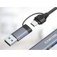 CANYON HUB DS-02 4 σε 1 USB-A/C Γκρι