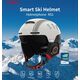 Kask Livall RS1 Yeti Narciarski z Audio Bluetooth PTT Intercom SOS 57-62cm