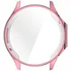 Etui z osłoną ekranu Bizon Case Watch Felipe do OnePlus Watch 3 / Oppo Watch X2 różowe