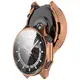 Etui z osłoną ekranu Bizon Case Watch Felipe do OnePlus Watch 3 / Oppo Watch X2 różowozłote