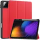 Etui z klapką Bizon Case Tab Lizard do Xiaomi Pad 7 / 7 Pro czerwone