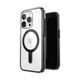 Etui Speck Presidio Perfect-Clear ClickLock MagSafe Apple iPhone 15 Pro (Clear/Frosted Black/Slate Grey)