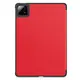 Etui z klapką Bizon Case Tab Croc do Xiaomi Pad 7 / 7 Pro czerwone