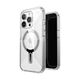 Etui Speck Presidio Perfect-Clear Grip ClickLock MagSafe Apple iPhone 15 Pro (Clear/Chrome Finish/Serene Silver)