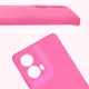 Silikonowe etui Bizon Soft Case do Motorola Moto G85 5G neonowo-różowe