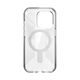 Etui Speck Presidio Perfect-Clear Grip ClickLock MagSafe Apple iPhone 15 Pro (Clear/Chrome Finish/Serene Silver)