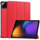 Etui z klapką Bizon Case Tab Croc do Xiaomi Pad 7 / 7 Pro czerwone