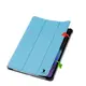 Etui z klapką Bizon Case Tab Croc do Xiaomi Pad 7 / 7 Pro błękitne