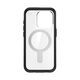 Etui Speck Presidio Perfect-Clear ClickLock MagSafe Apple iPhone 15 Pro (Clear/Frosted Black/Slate Grey)