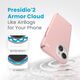 Etui Speck Presidio2 Pro Apple iPhone 15 (Dahlia Pink/Rose Copper/White)