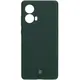 Silikonowe etui Bizon Soft Case do Motorola Moto G85 5G ciemnozielone