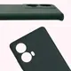 Silikonowe etui Bizon Soft Case do Motorola Moto G85 5G ciemnozielone