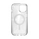 Etui Speck Gemshell Grip MagSafe Apple iPhone 15 (Clear/Chrome Finish)