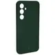 Silikonowe etui Bizon Soft Case do Samsung Galaxy A35 5G ciemnozielone